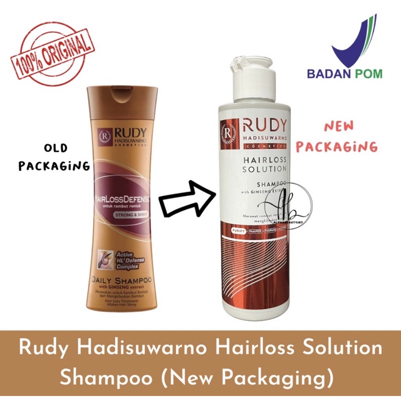 Jual Rudi hadisuwarno shampo hairlossdefense/solution | Shopee Indonesia
