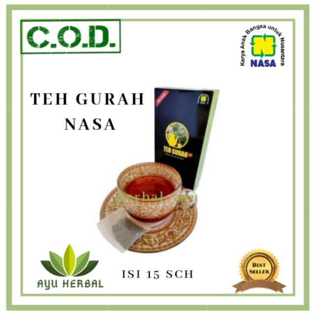 Jual Teh Gurah Nasa Minuman Teh Herbal Original Nasa Shopee Indonesia 8610