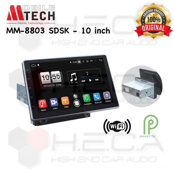 Jual Mtech MM-8803 SDSK Mobile Tech 10 inch Head Unit Single Din Tape ...