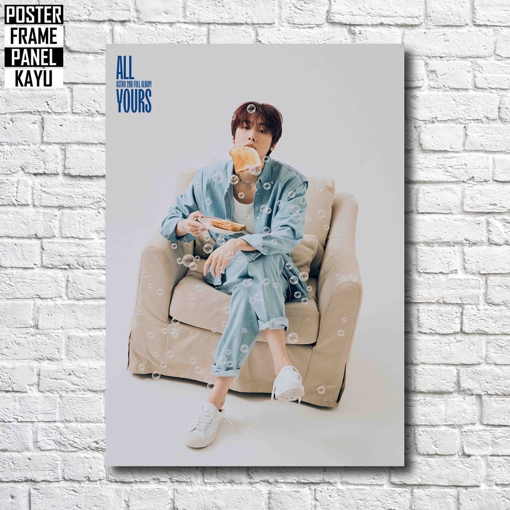 Jual Poster ASTRO Yoon Sanha All Yours Concept Photo 2 ME Ver Frame ...