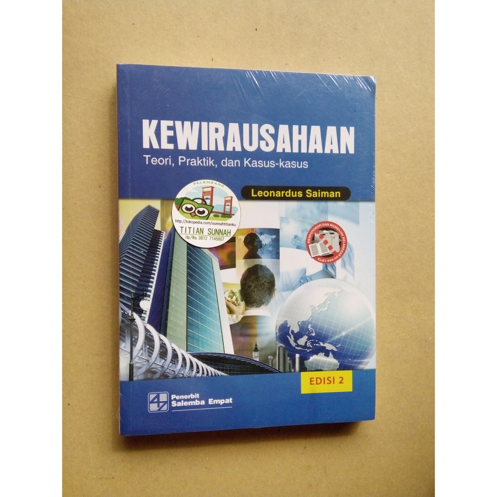 Jual Original | Buku KEWIRAUSAHAAN Teori Praktik Dan Kasus | Leonardus ...