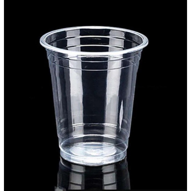 Jual Gelas Plastik/ Cup Juice / Gelas Es Buah / Gelas Jus Datar ukuran