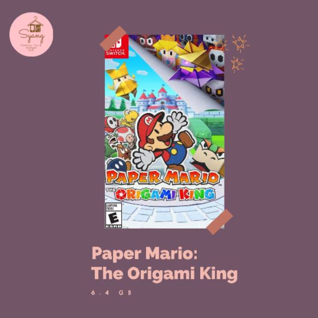 Jual Paper Mario: The Origami King Nintendo Switch | Shopee Indonesia