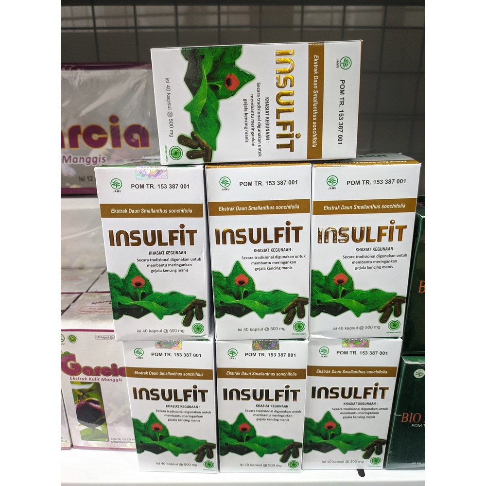 Jual Obat Herbal Diabetes Daun Insulin Obat Gula Darah Kapsul Isi 40 ...