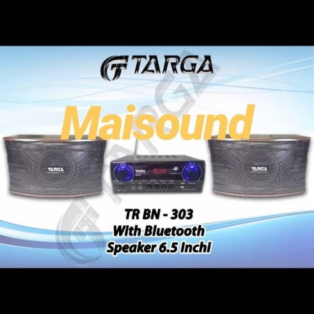 Jual Paket Sound System Karaoke Targa Tr Bn 303 6 5 Inch Bn303