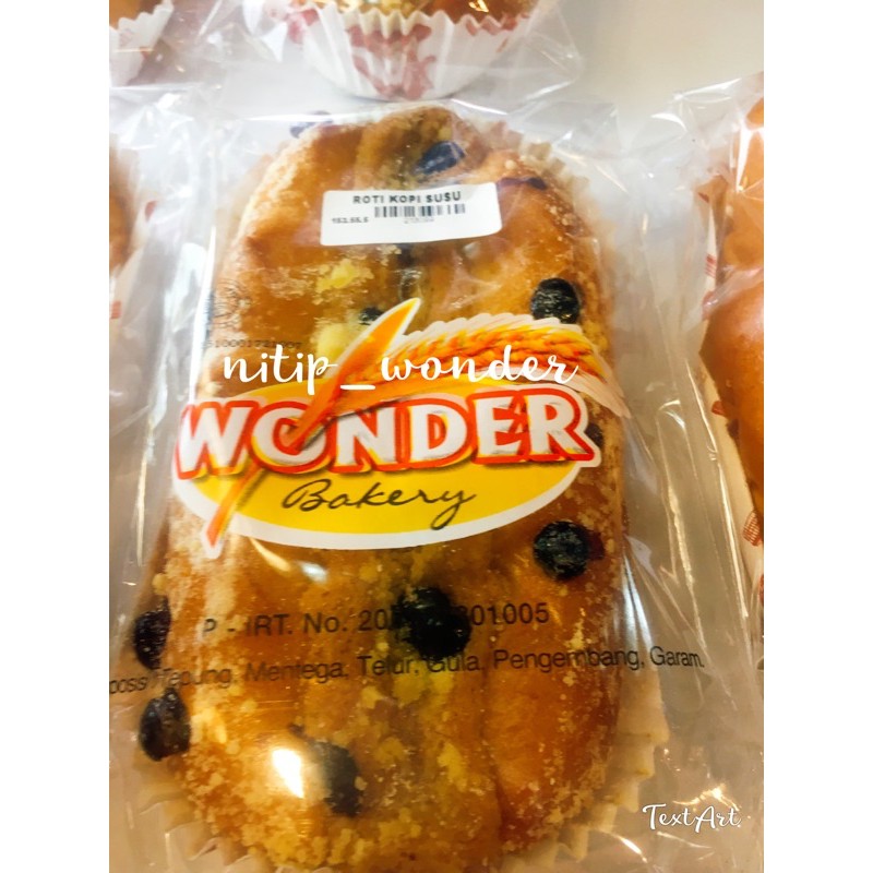 Jual [BIJIAN] ROTI KOPI SUSU WONDER BAKERY SOLO Salatiga Semarang Jawa ...