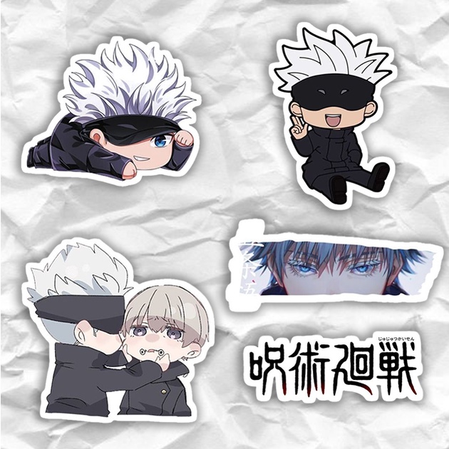 Jual Sticker Gojo Satoru 2 - Jujutsu Kaisen | Shopee Indonesia