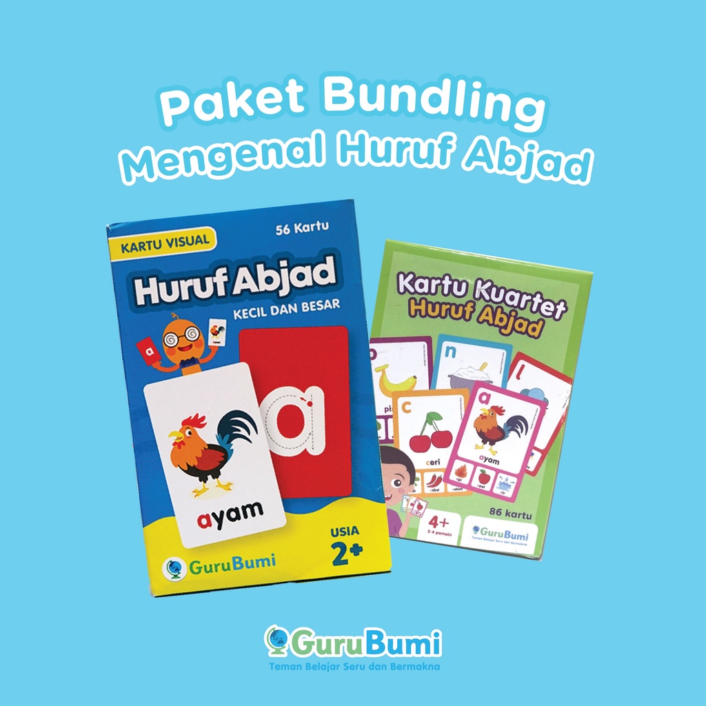 Jual Paket Hemat Edu Flashcard | Mainan Edukasi Anak Kartu Kuartet ...