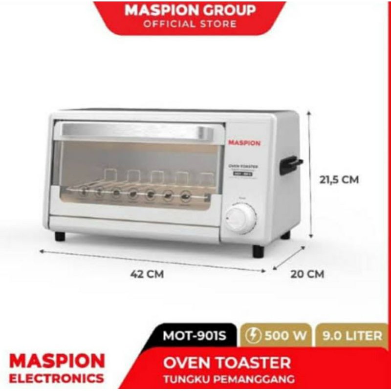 Jual Oven Toaster Maspion MOT 901 Oven Maspion 901 Oven Panggang