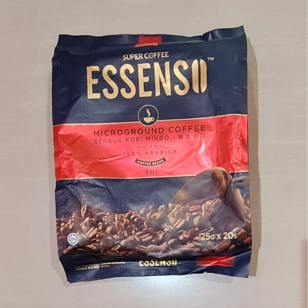 Jual Kopi Super Coffee Essenso 3 in 1 / Essenso 3in1 Microground