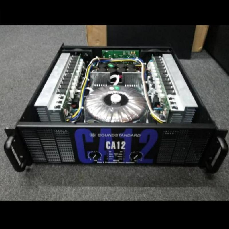 Jual Power amplifier soundstandard Ca12 ca12 Ca12 Soundstandard ca12 ...