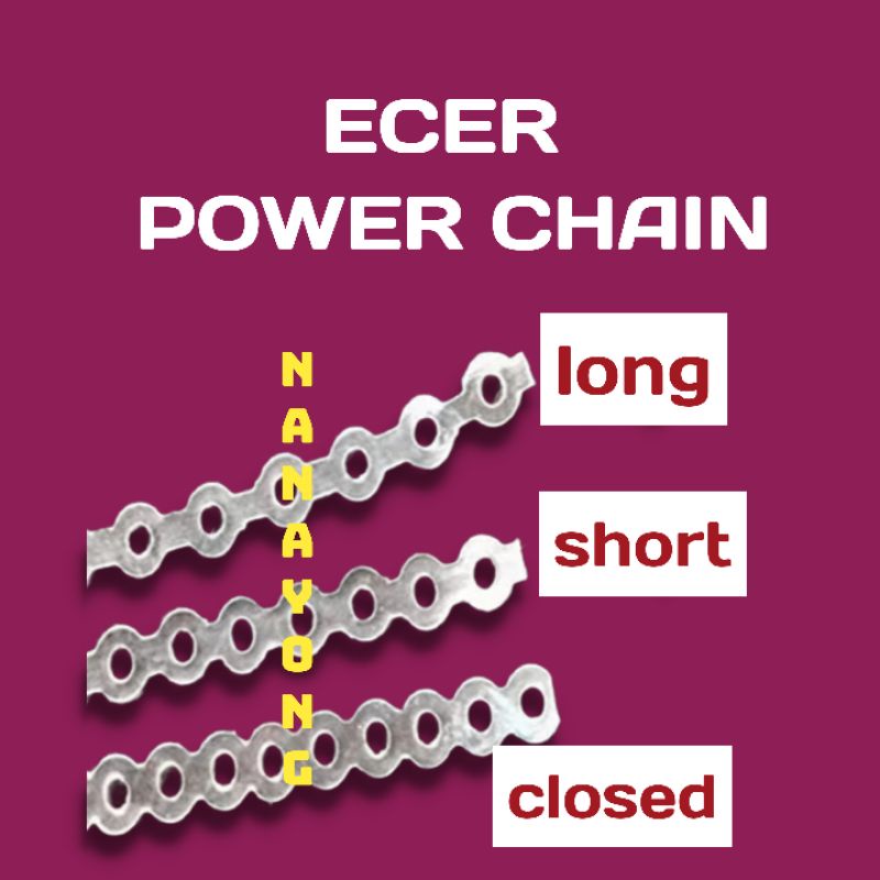 Jual POWER CHAIN ECER PER 50cm | Shopee Indonesia