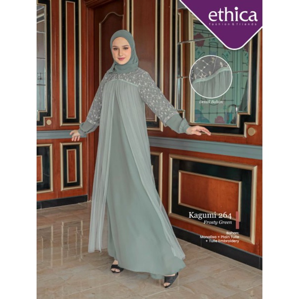 Jual Baju Muslim Ethica Kagumi 264 Frosty Green Ethica Kagumi 264 Misty