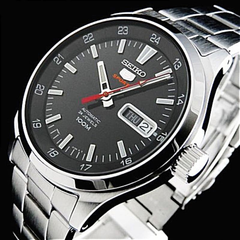 Jual SEIKO 5 Sport AUTOMATIC 100 ORIGINAL Dial Black SRP265K1