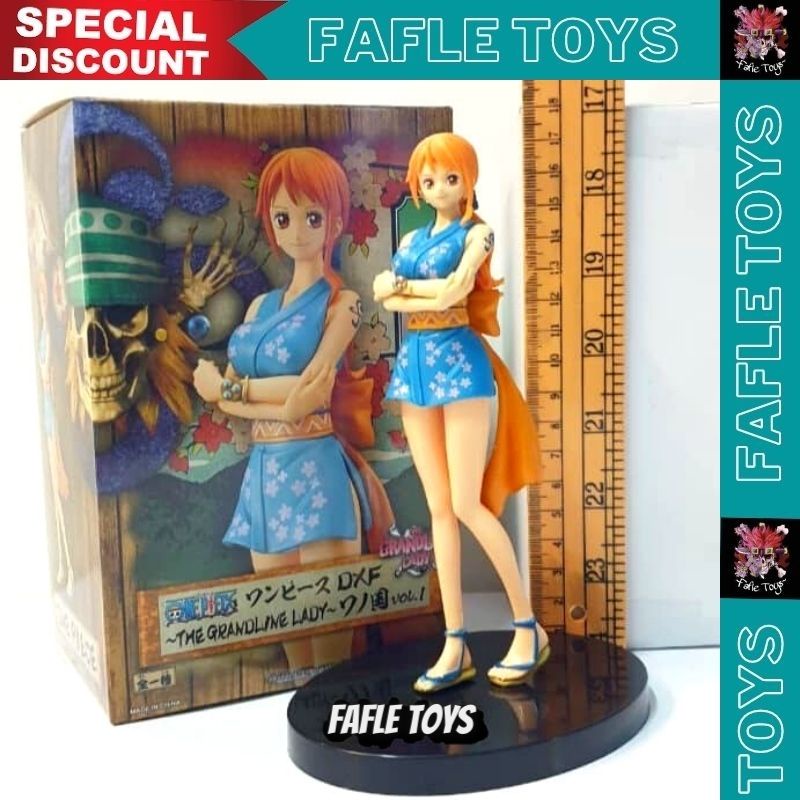 Jual Nami Wano One Piece Action Figure DXF The Grandline Lady / action