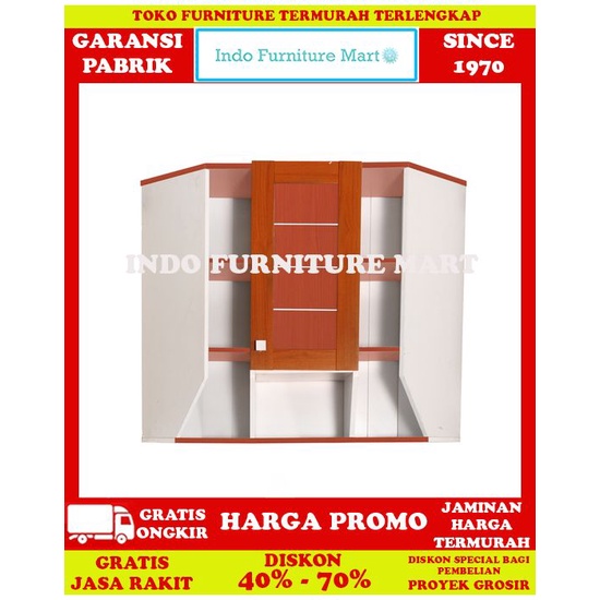 Jual Kitchen Set Minimalis Lemari Dapur Set Atas Toppan Classic Kas ...
