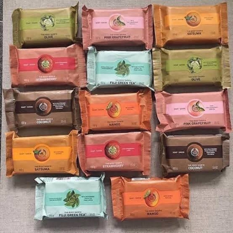 Jual THE BODY SHOP SOAP BAR (ORIGINAL) | Shopee Indonesia