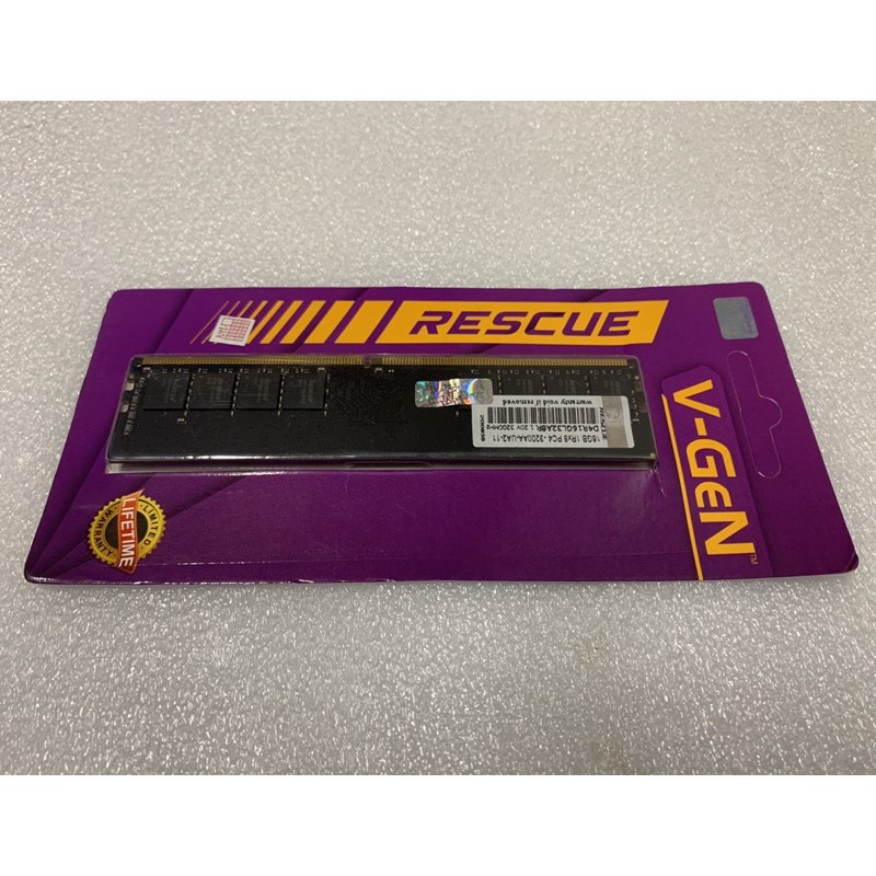 Jual RAM V-GeN RESCUE 16GB DDR4 PC 25600 3200 mhz | Shopee Indonesia
