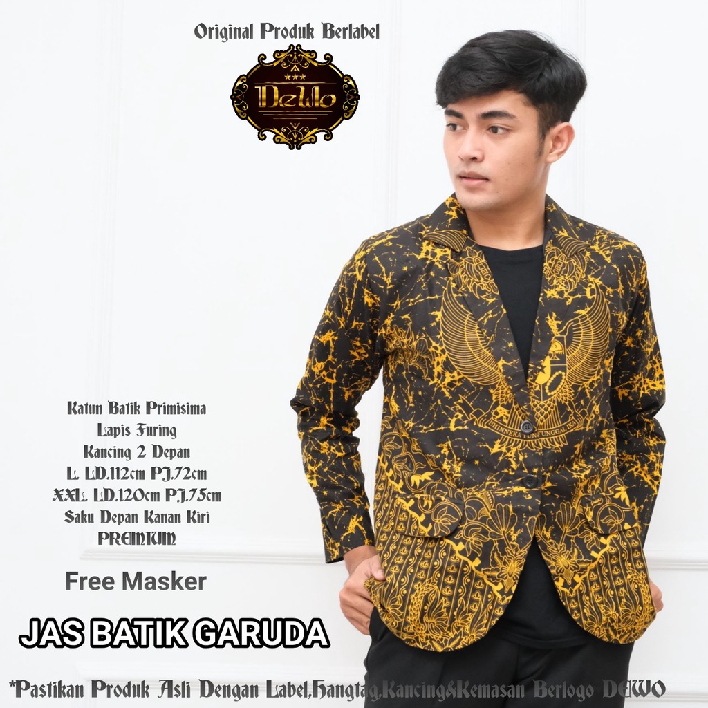 Jual Jas Batik Etnic | Shopee Indonesia