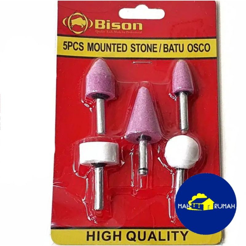 Jual Batu Mata Gerinda Set Bor Tuner Osco Asah Poles Mini Mm Bison Pcs Set Shopee Indonesia