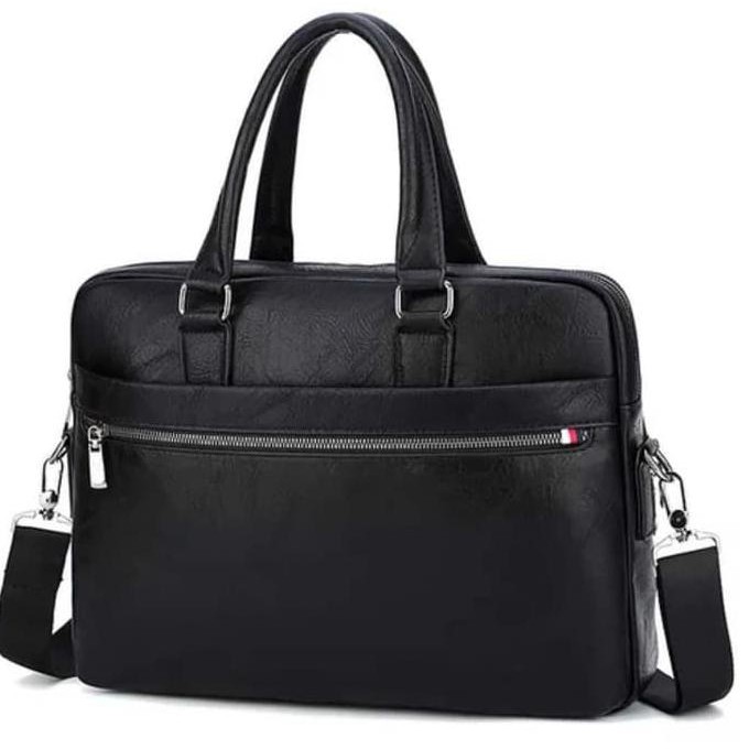 Jual Tas Kerja Lilis. Tas Kulit Kantor Kerja Pria Korea Big Capacity