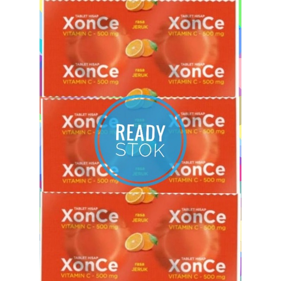 Jual Xonce Vitamin C Strip Isi Tablet Shopee Indonesia