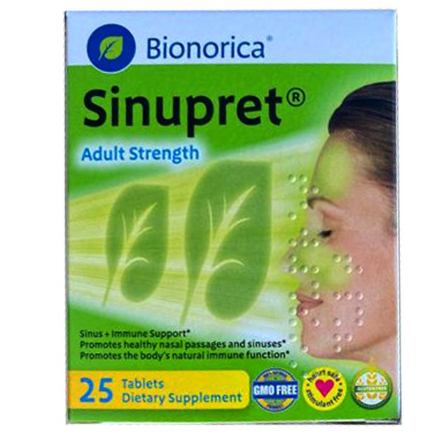 Jual Sinupret Adult Strength Sinus & Immune Support 25 Tablets Obat ...