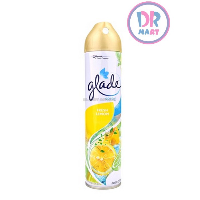 Jual Glade Spray Fresh Lemon 250ml Shopee Indonesia