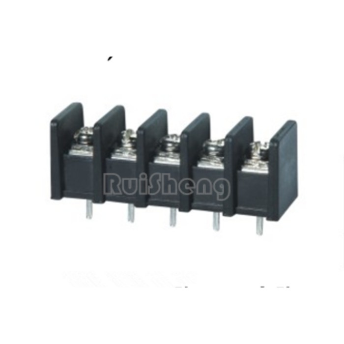 Jual Terminal Block blok Hitam 5P PCB 5 P KF45 5 Pin KF 45 baut ...