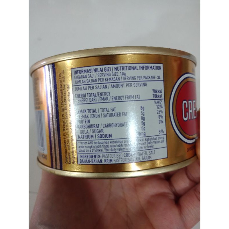 Jual Mentega Segitiga 340g/ Butter Segitiga/ Caping Segitiga/ Blue ...