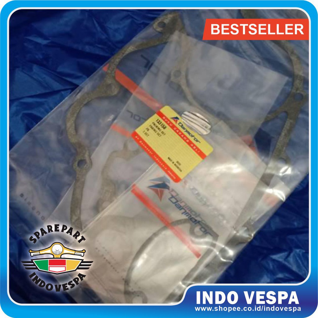 Jual PERPAK PAKING MESIN SET VESPA PX SUPER ORI DANMOTOR | Shopee Indonesia