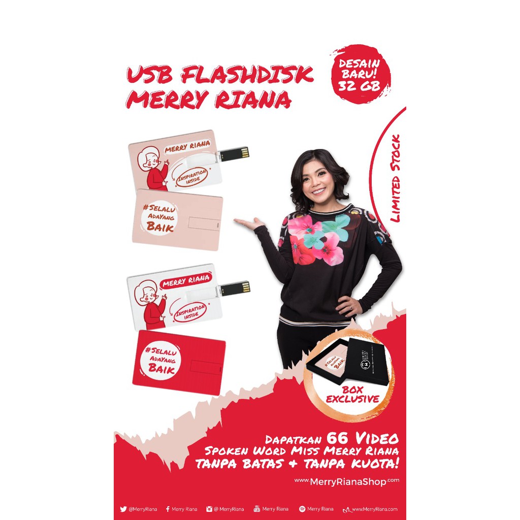 Jual Flashdisk Merry Riana Limited Edition | Shopee Indonesia