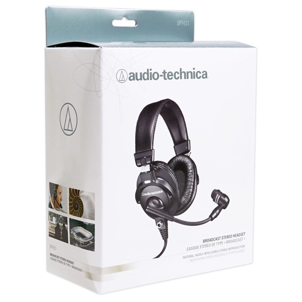 Audio Technica BPHS1 BPHS 1 Broadcast Stereo Headset Original