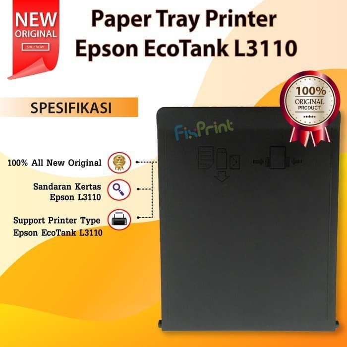 Jual Sandaran Kertas Epson L3110 Paper Try Printer Epson EcoTank L3110