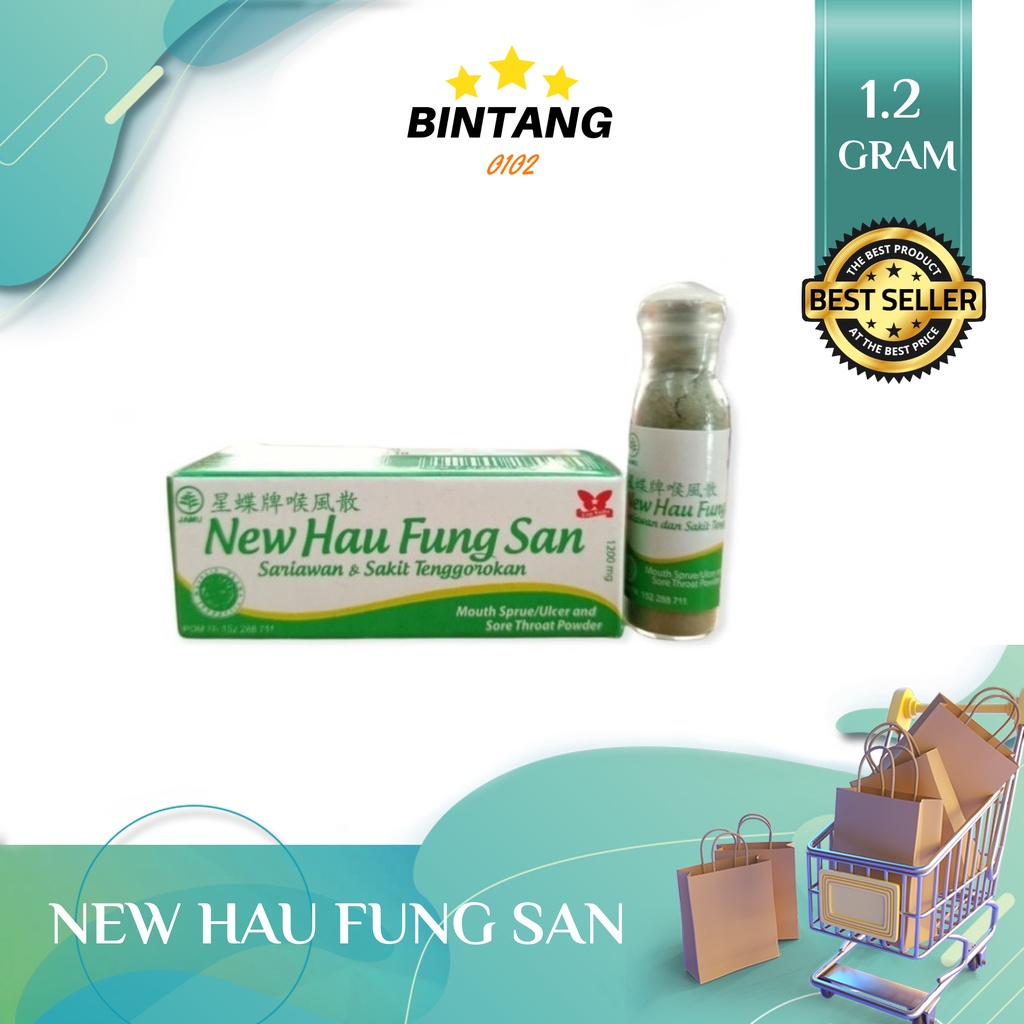 Jual New Hau Fung San Obat Sariawan Dan Sakit Tenggorokan Shopee Indonesia