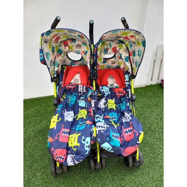 Cosatto double stroller monster online