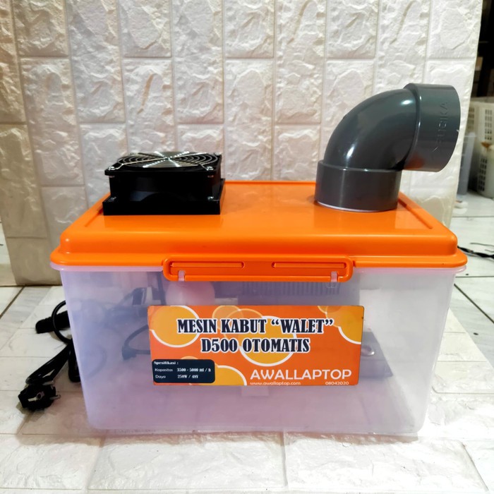 Jual mesin mistmaker otomatis D500 220V 250W mist maker kabut suhu