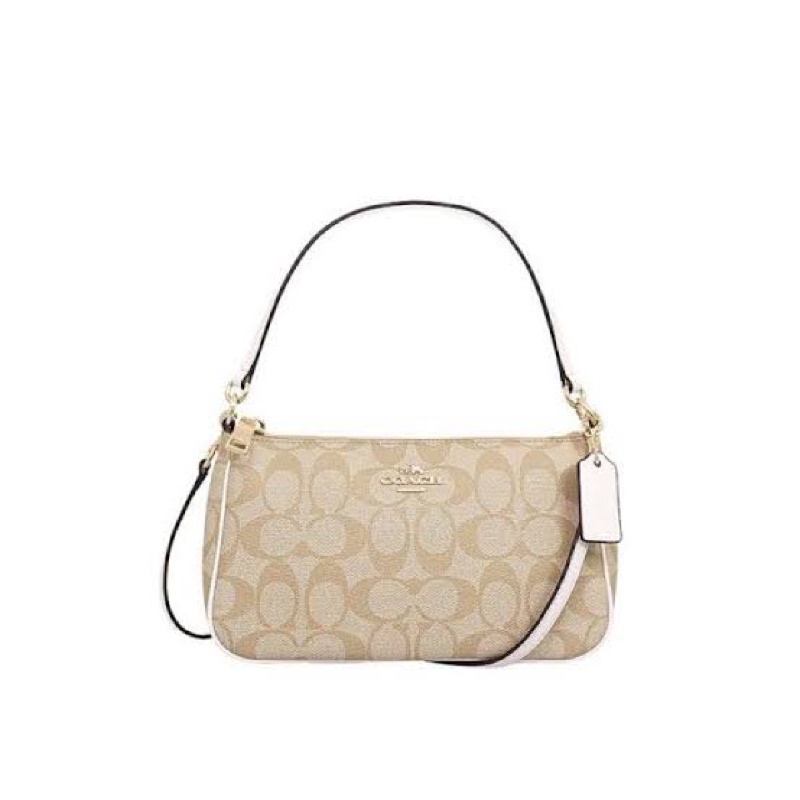 Jual Coach Top handle White pesanan a/n Rahma Shopee Indonesia