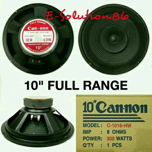 Speaker cannon 10 store inch