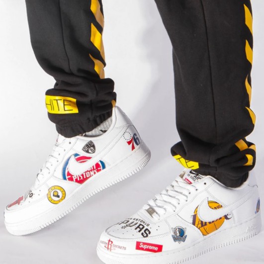 Af1 supreme nba low best sale