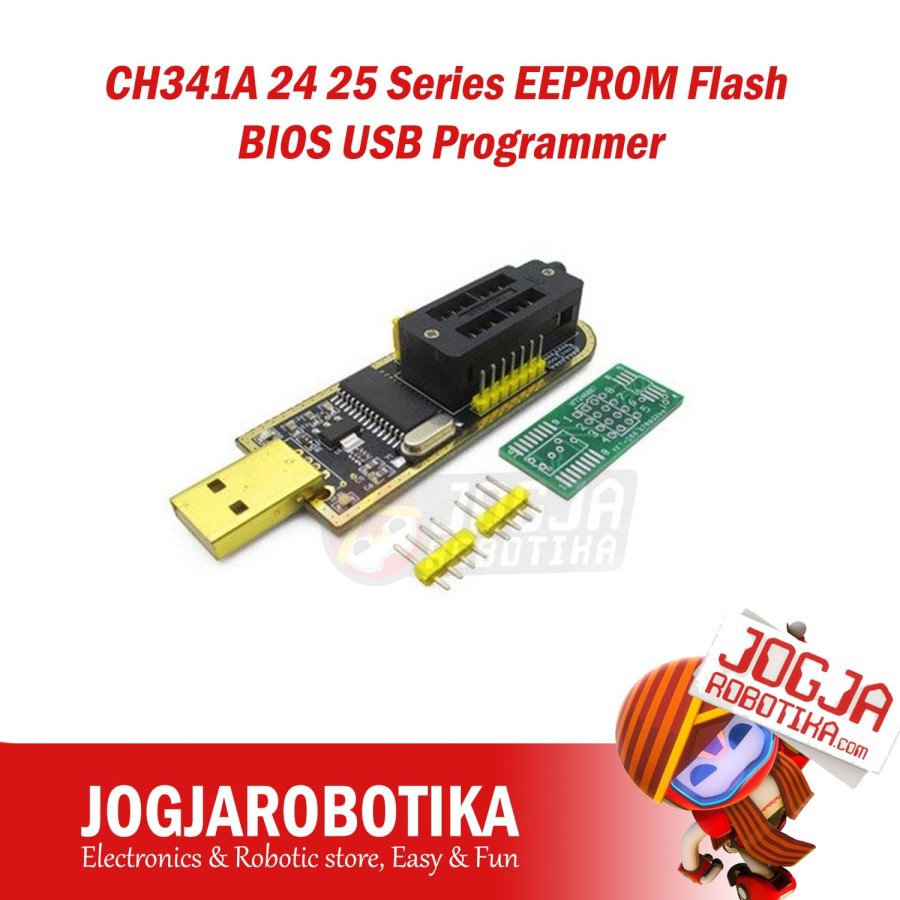 Jual CH341A 24 25 Series EEPROM Flash BIOS USB Programmer | Shopee ...