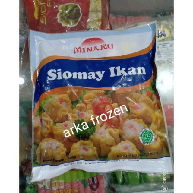 Jual Minaku Siomay Ikan 400gr Shopee Indonesia