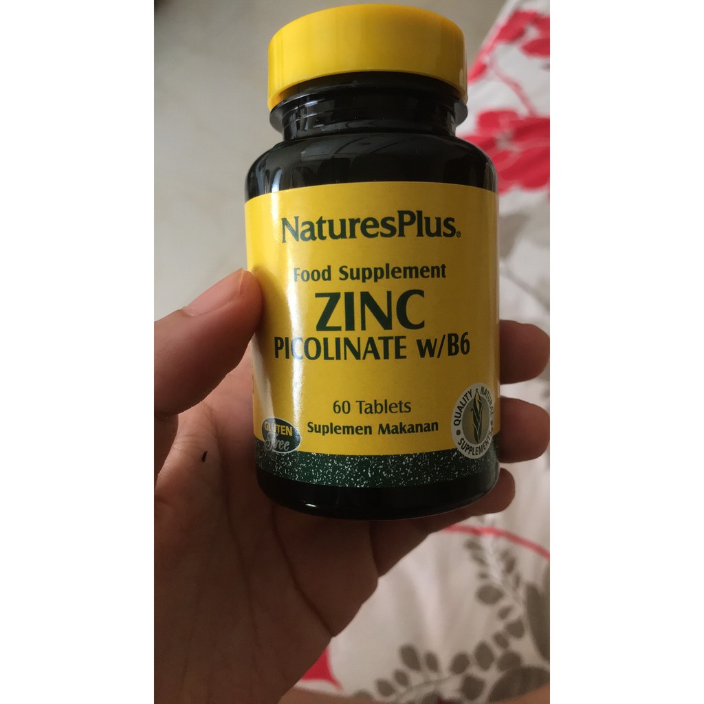 Jual Nature's Plus ZINC PICOLINATE w/86 60 tablet Natures Plus Original Shopee Indonesia