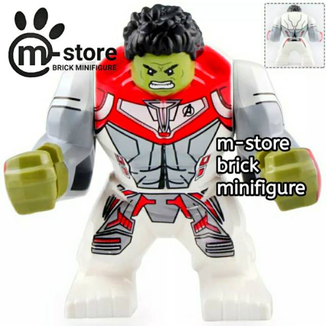 Jual Brick Hulk Quantum Realm Suit Avengers Endgame Big Toy Figure ...