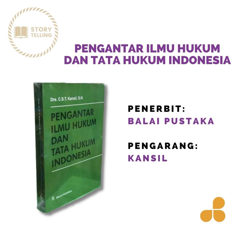 Jual Buku Pengantar Ilmu Hukum & Tata Hukum Indonesia, By - Drs. C.S.T ...