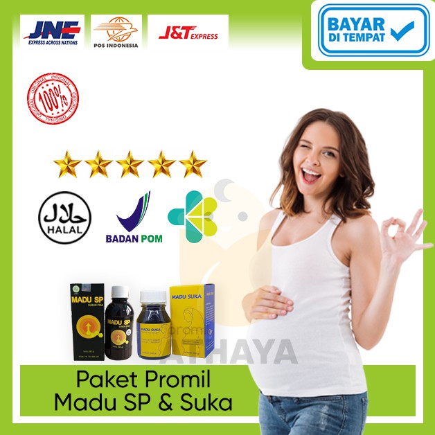 Jual Paket Promil Suplemen Herbal Madu Penyubur Kandungan Wanita