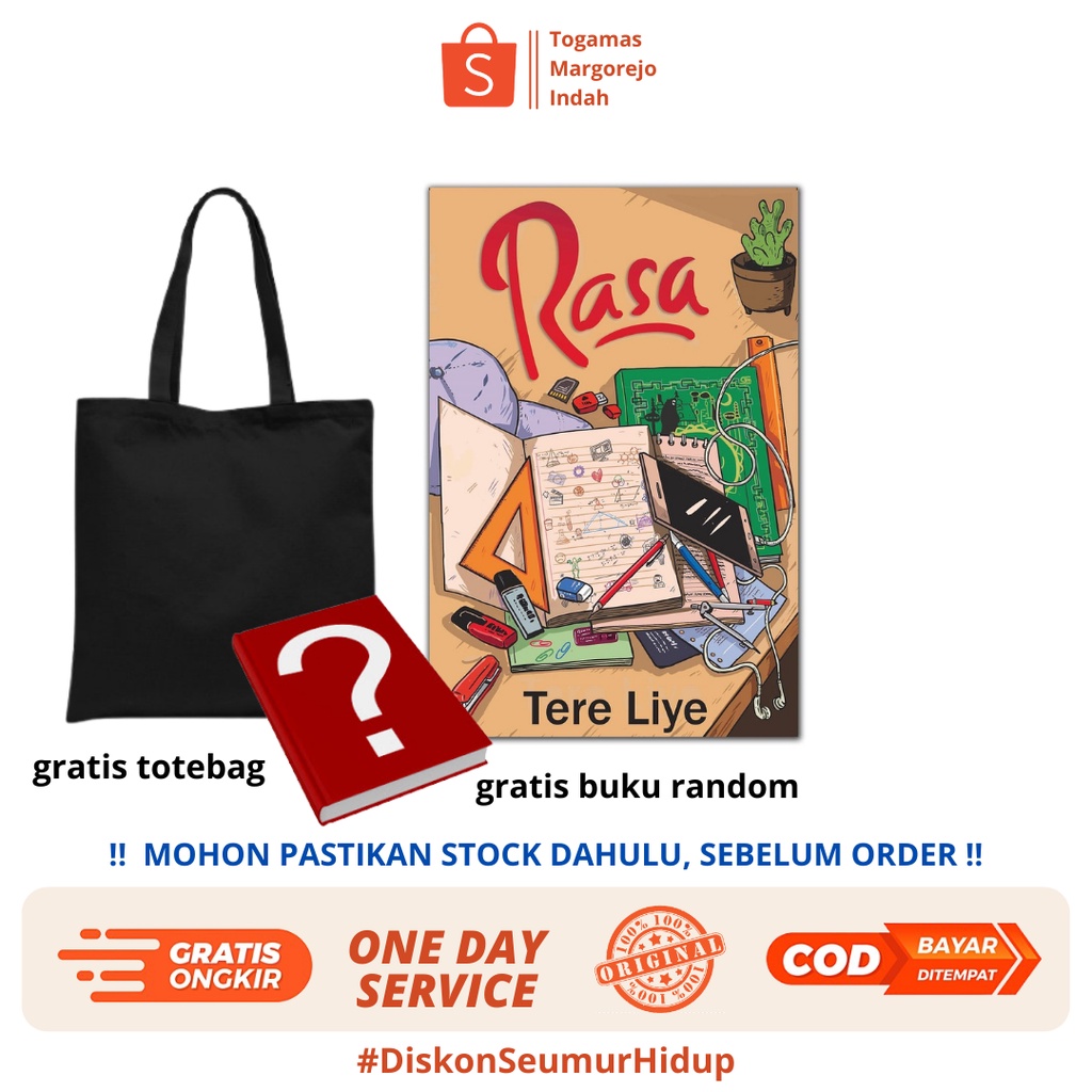Jual BEST SELLER !! ORIGINAL !! NOVEL RASA // SELAMAT TINGGAL KARYA ...