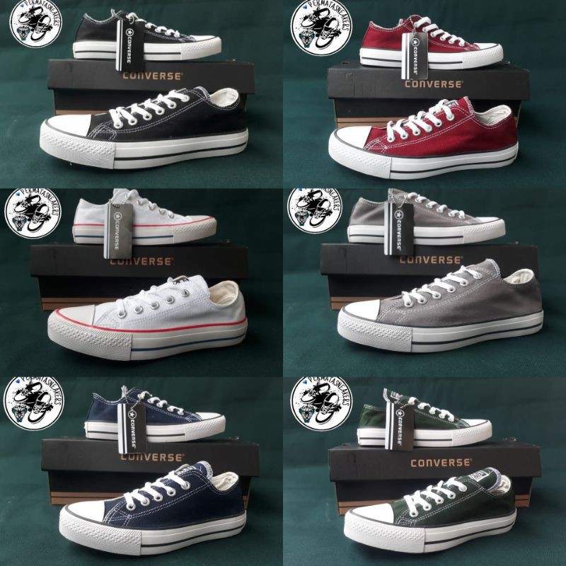 Jual Sepatu Converse Clasik Low Sepatu Sekolah Sepatu Sneakers Sepatu