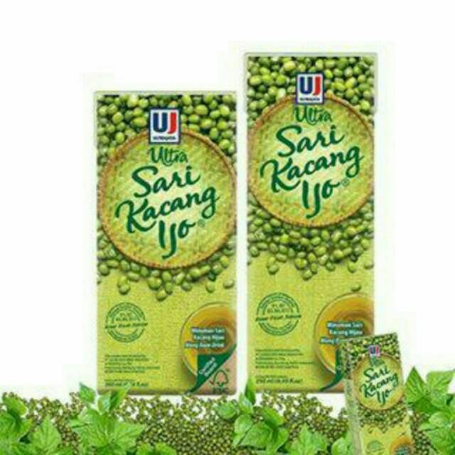 Jual Ultra Sari Kacang Hijau 250 Ml Ultra Sari Kacang Ijo 250 Ml