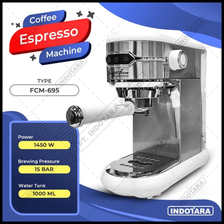 Jual Mesin Kopi Espresso / Espresso Machine Ferratti Ferro Fcm-695 ...